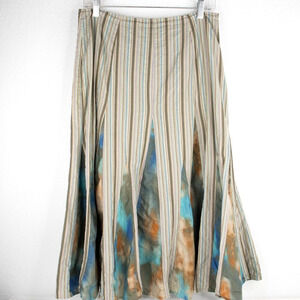 Spanner Long Layered Mermaid Skirt Multicolor SIZE‎ 6